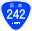 Japanese National Route Sign 0242.svg
