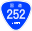 Japanese National Route Sign 0252.svg