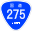 Japanese National Route Sign 0275.svg
