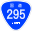 Japanese National Route Sign 0295.svg