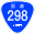 Japanese National Route Sign 0298.svg