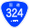 Japanese National Route Sign 0324.svg