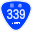 Japanese National Route Sign 0339.svg