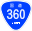 Japanese National Route Sign 0360.svg
