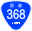 Japanese National Route Sign 0368.svg
