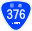 Japanese National Route Sign 0376.svg