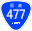 Japanese National Route Sign 0477.svg