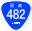 Japanese National Route Sign 0482.svg