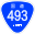 Japanese National Route Sign 0493.svg