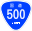 Japanese National Route Sign 0500.svg
