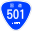 Japanese National Route Sign 0501.svg