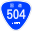 Japanese National Route Sign 0504.svg