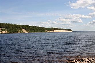 Oulujärvi und Insel Ärjä