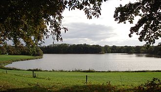 Der Flörkendorfer Teich („See“) aus Norden