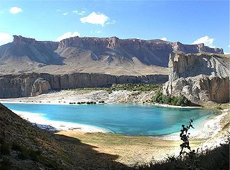 Der See Band-e Panir – einer der sieben Seen