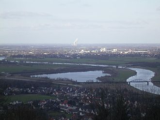Baltussee westlich der Weser