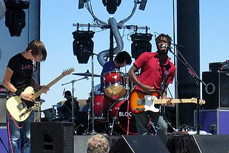 Bloc Party während des Sasquatch Musik-Festivals 2005