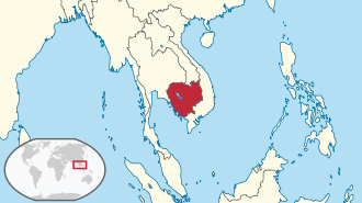 Cambodia in its region.svg