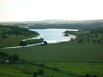 Castle Semple Loch aufgenommen vom Temple Hill