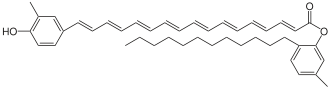 Struktur von Flexirubin