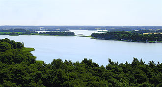 Krakower See gesehen vom Jörnbergturm