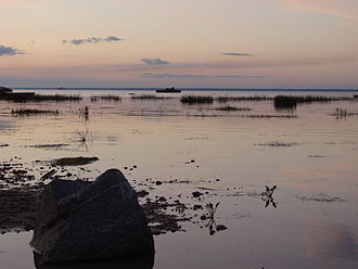 Sonnenuntergang am Kubenskoye-See