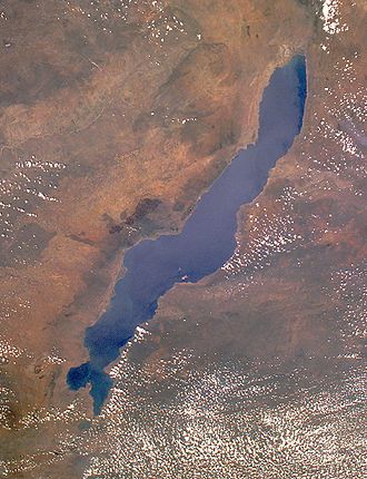 Malawisee aus dem Orbit