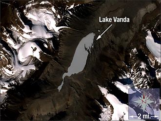 Satellitenphoto des Vandasees