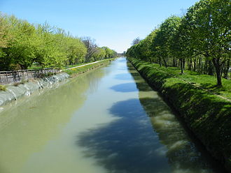 Der Kanal in Montech