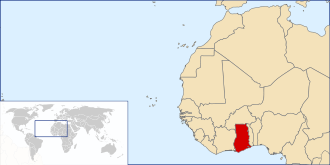 Das Gebiet befand sich im Staatsgebiet der heutigen Republik Ghana
