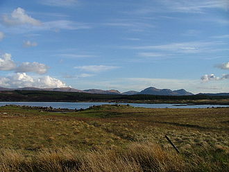 Loch Eigheach von Norden gesehen