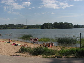 Badestrand am Pühajärv