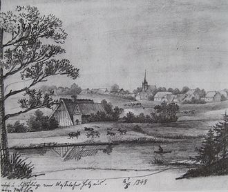 Schwarzmühlenteich 1848