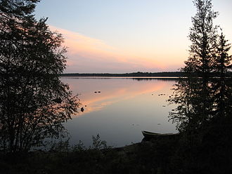 Ufer des Simojärvi