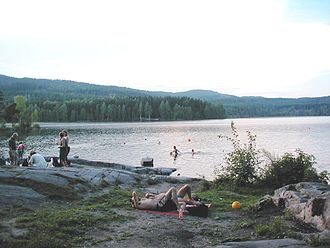 Der Sognsvann im August 2002