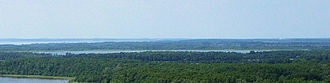 Blick auf den Specker See vom Käflingsbergturm