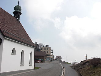 Passhöhe St. Anton, Blick Richtung Osten