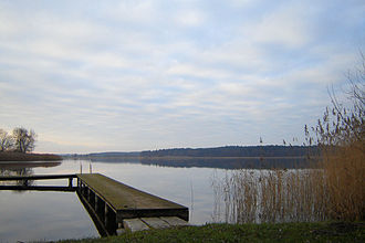 Blick von Blankenberg auf den Tempziner See