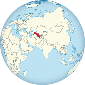 Uzbekistan on the globe (Eurasia centered).svg