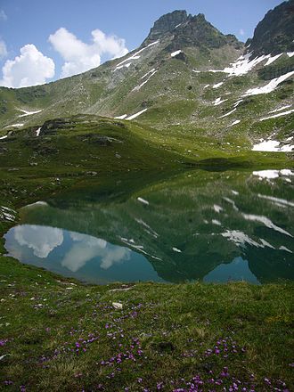 Guraletschsee mit Guraletschhorn