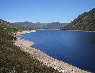 Loch Garry noch Norden gesehen