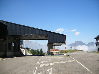 Der ehemalige Grenzübergang am Somportpass