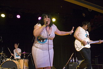 Gossip live im Wonder Ballroom in Portland am 25. Januar 2006