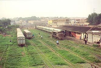 Der Bahnhof Kumasi 2005