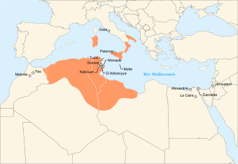 Das Reich der Aghlabiden zwischen 800 und 909
