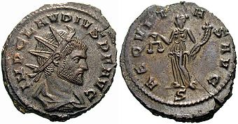 Antoninian von Claudius Gothicus