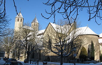 Stiftskirche des Stiftes Gandersheim in Bad Gandersheim