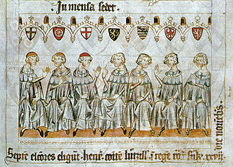 Die Sieben Kurfürsten wählen Heinrich VII. von Luxemburg zum König