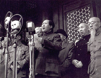 Ausrufung der Volksrepublik China am 1. Oktober 1949