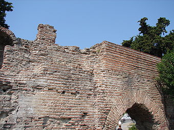 Stadtmauern des antiken Dyrrachium